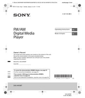 Sony DSX-A410BT Mode D'emploi