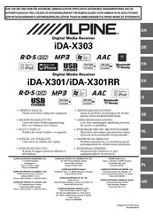 Alpine iDA-X301RR Mode D'emploi