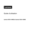 Lenovo V510-14IKB Guide D'utilisation