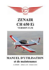 Zenair CH 650 Ei Manuel D'utilisation Et De Maintenance