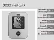 boso Medicus X Mode D'emploi