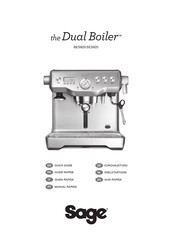 Sage the Dual Boiler Guide Rapide