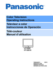 Panasonic CT-32G19 Manuel D'utilisation