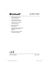 EINHELL GC-PM 51 S HW-T Mode D'emploi