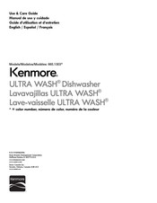 Kenmore ULTRA WASH 665.1303 Série Guide D'utilisation Et D'entretien