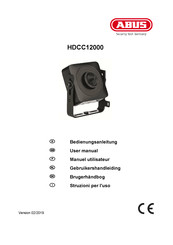 Abus HDCC12000 Manuel Utilisateur