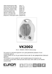 EUROM VK2002 Manuel D'utilisation