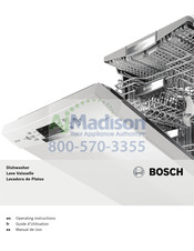 Bosch SHX9ER55UC Guide D'utilisation