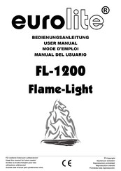 EuroLite FL-1200 Mode D'emploi