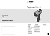 Bosch EasyImpactDrive 12 Notice Originale