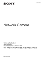 Sony SNC-WR632C Guide De L'utilisateur