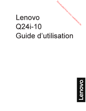 Lenovo 65F3-KCC3-WW Guide D'utilisation