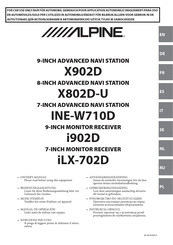 Alpine X902D Mode D'emploi