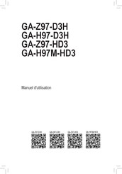 Gigabyte GA-H97-D3H Manuel D'utilisation