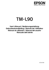 Epson TM-L90 Manuel De L'utilisateur