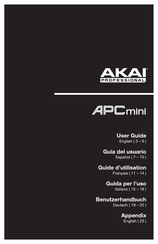 Akai Professional APCmini Guide D'utilisation