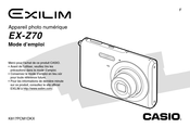 Casio Exilim EX-Z70 Mode D'emploi