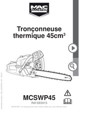 MacAllister MCSWP45 Instructions D'origine