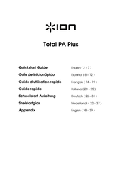 ION Total PA Plus Guide D'utilisation Rapide