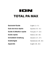 Ion TOTAL PA MAX Guide D'utilisation