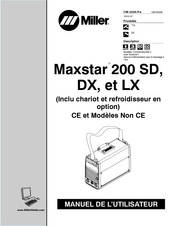 Miller Maxstar 200 DX Manuel De L'utilisateur