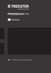 TrekStor PRIMEBOOK P14 Notice D'utilisation