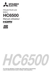 Mitsubishi Electric HC6500 Manuel Utilisateur