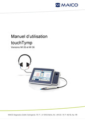 Maico touchTymp MI 36 Manuel D'utilisation