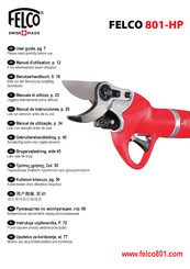 Felco 801-HP Manuel D'utilisation