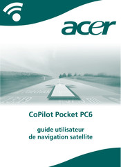Acer CoPilot Pocket PC6 Guide De L'utilisateur