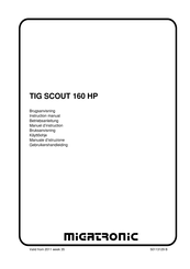 Migatronic TIG SCOUT 160 HP Manuel D'instructions