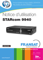 Fransat STARcom 9940 Notice D'utilisation