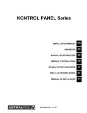 Astralpool KONTROL PANEL Série Manuel D'installation