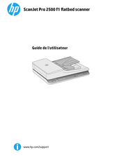 HP ScanJet Pro 2500 f1 Guide De L'utilisateur