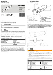 Festo SDBT­MSX Manuel D'utilisation