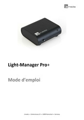 jbmedia Light-Manager Pro+ Mode D'emploi