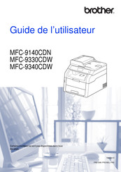 Brother MFC-9140CDN Guide De L'utilisateur