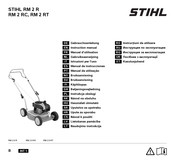 Stihl RM 2 R Manuel D'utilisation