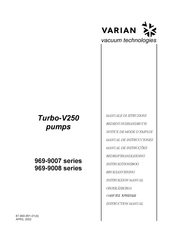 Varian 969-9008 Série Mode D'emploi