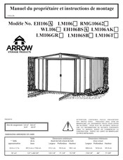 Arrow RMG10662 Manuel Du Propriétaire Et Instructions De Montage