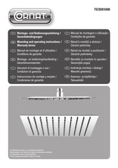 Cornat SLIM NEO TECBW3406 Manuel De Montage Et D'utilisation