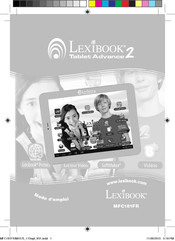 LEXIBOOK Tablet Advance 2 Mode D'emploi