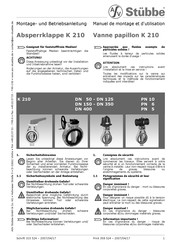 Stübbe K 210 Manuel De Montage Et D'utilisation