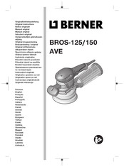 Berner BROS-125/150 AVE Notice Originale