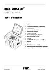 FMT Swiss AG mobiMASTER 230 V AC Notice D'utilisation