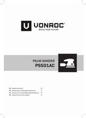 VONROC PS501AC Traduction De La Notice Originale