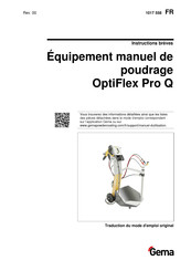 Gema OptiFlex Pro Q Brèves Instructions D'utilisation