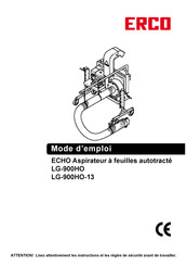Erco ECHO LG-900HO-13 Mode D'emploi