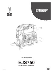Erbauer EJS750 Instructions D'origine