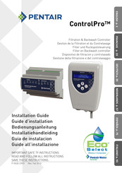 Pentair ControlPro Garantie Et Guide D'installation